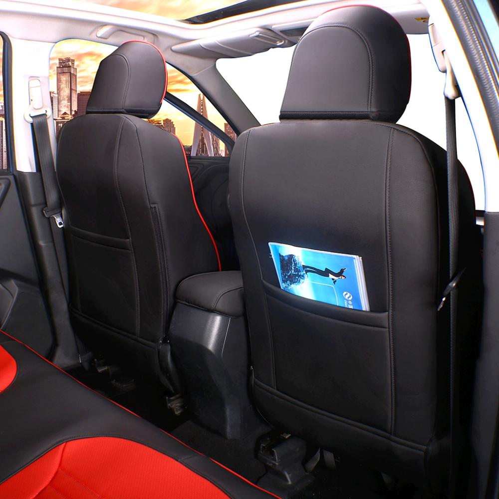 seatback coverage with map pocket