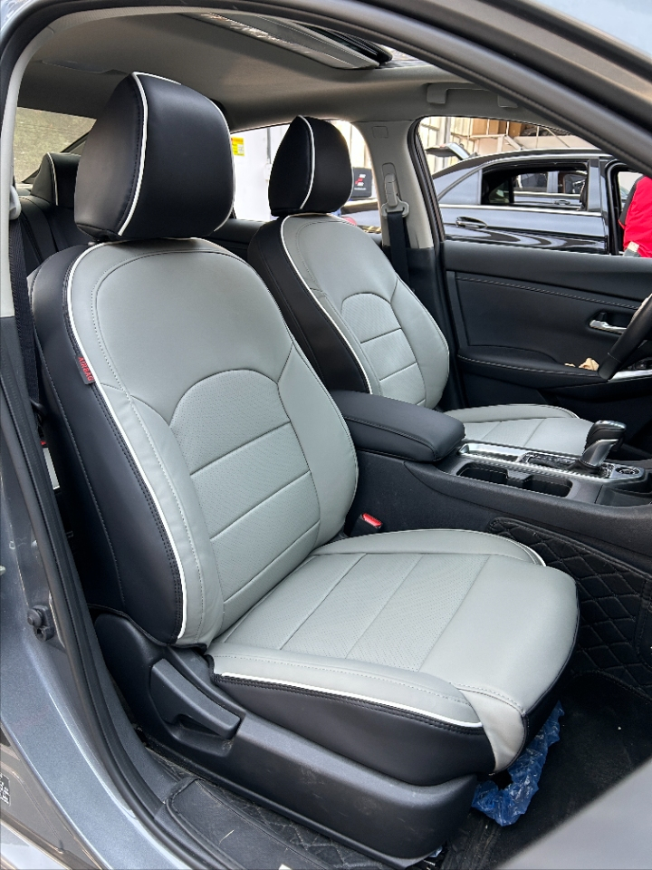Upgrade Nissan Sentra from Universal Seat Covers to EKR Custom Fit Set