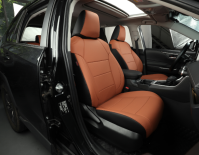 EKR Luxurious Genuine Leather Seat Covers: Comfort and Durability from Natural !