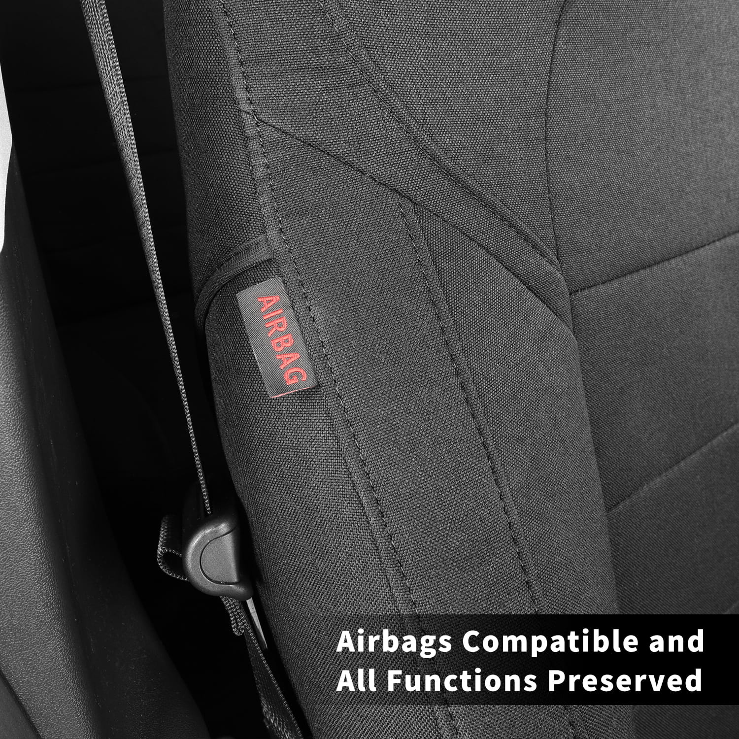Tesla Model Y Custom-fit Polyester Seat Covers