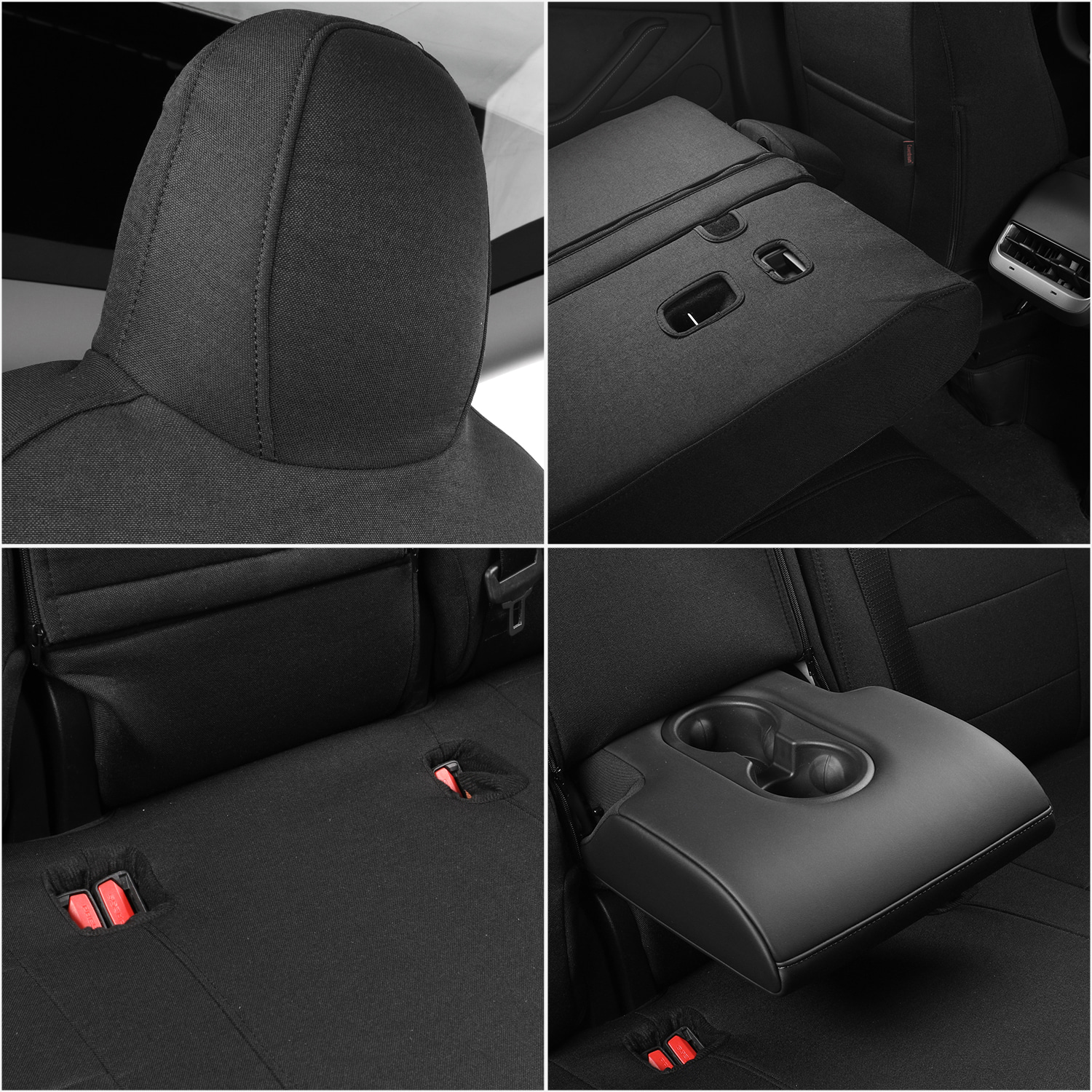 Tesla Cybertruck Custom-fit Polyester Seat Covers