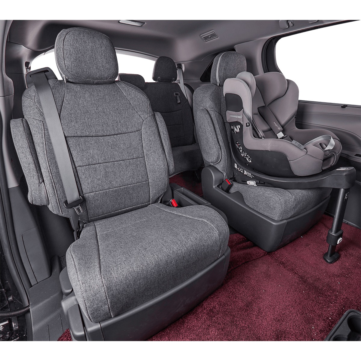 Toyota Sienna Seat Covers | Custom-fit Polyester | - Coverdream Series