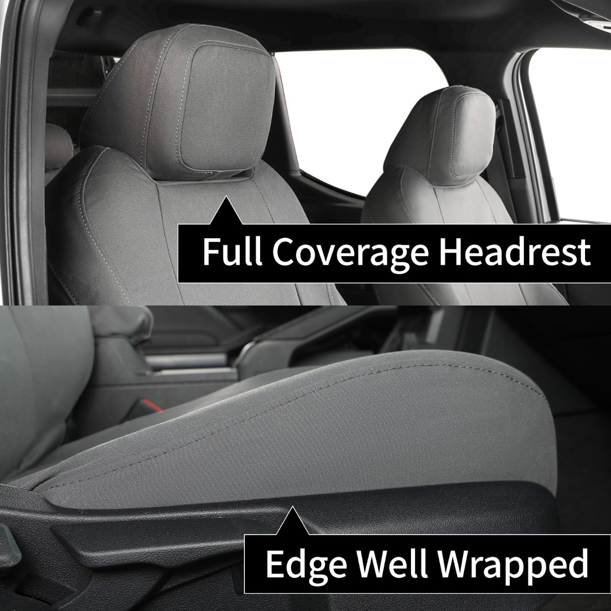 Custom-Fit Canvas Seat Covers