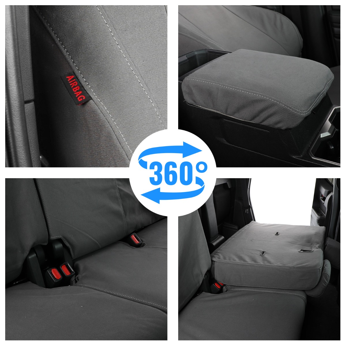 Custom-Fit Canvas Seat Covers