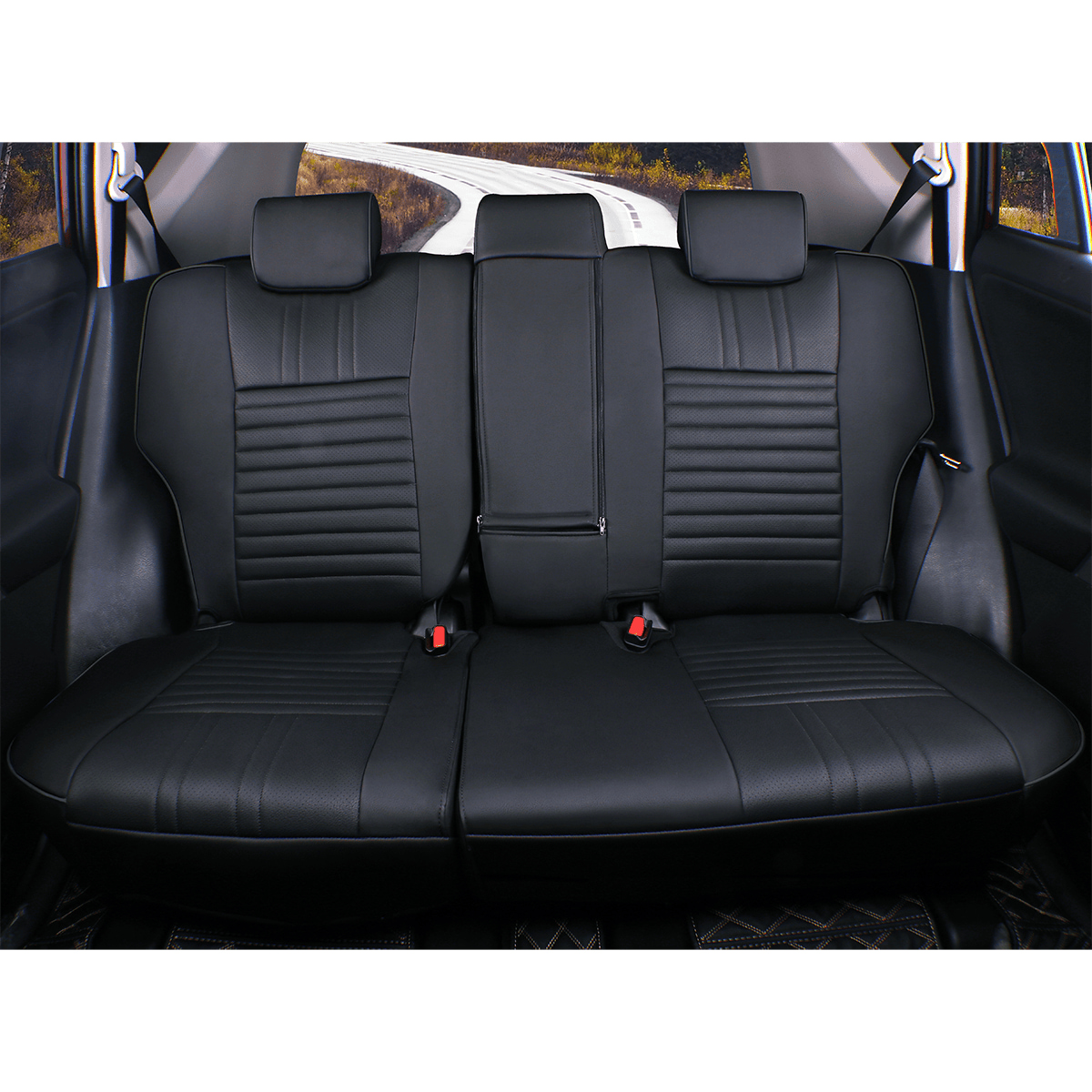 Toyota Venza Custom-fit Premium Leatherette Seat Covers