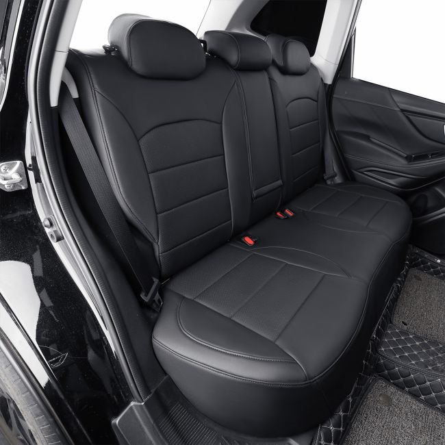 Soillar Replacement Leather Seat Cover For 2015-2019 Subaru Legacy/Outback – Driver Bottom (Black)