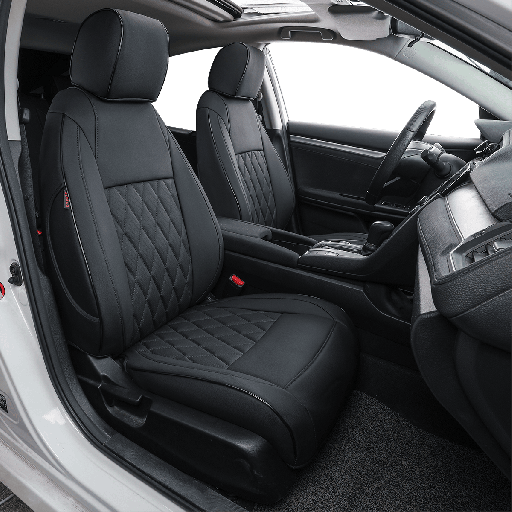 Custom Fit Honda Civic Custom Car Seat Covers - EKR Leather