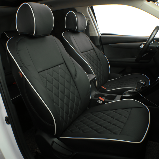 Custom Fit Kia Sportage Custom Car Seat Covers - EKR Leather