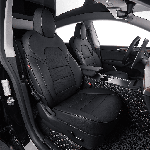 Custom Fit Tesla Model 3 Custom Car Seat Covers - EKR Leather