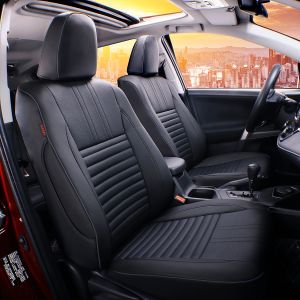 EKR Toyota Corolla Custom-Fit Leatherette Seat Covers