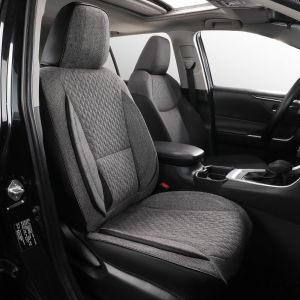 Semi-Custom Fit Leathette & Cotton-Linen Seat Covers