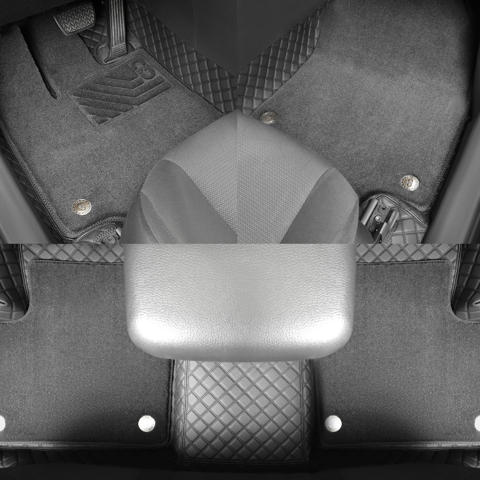 Custom-fit Diamond Floor Mats