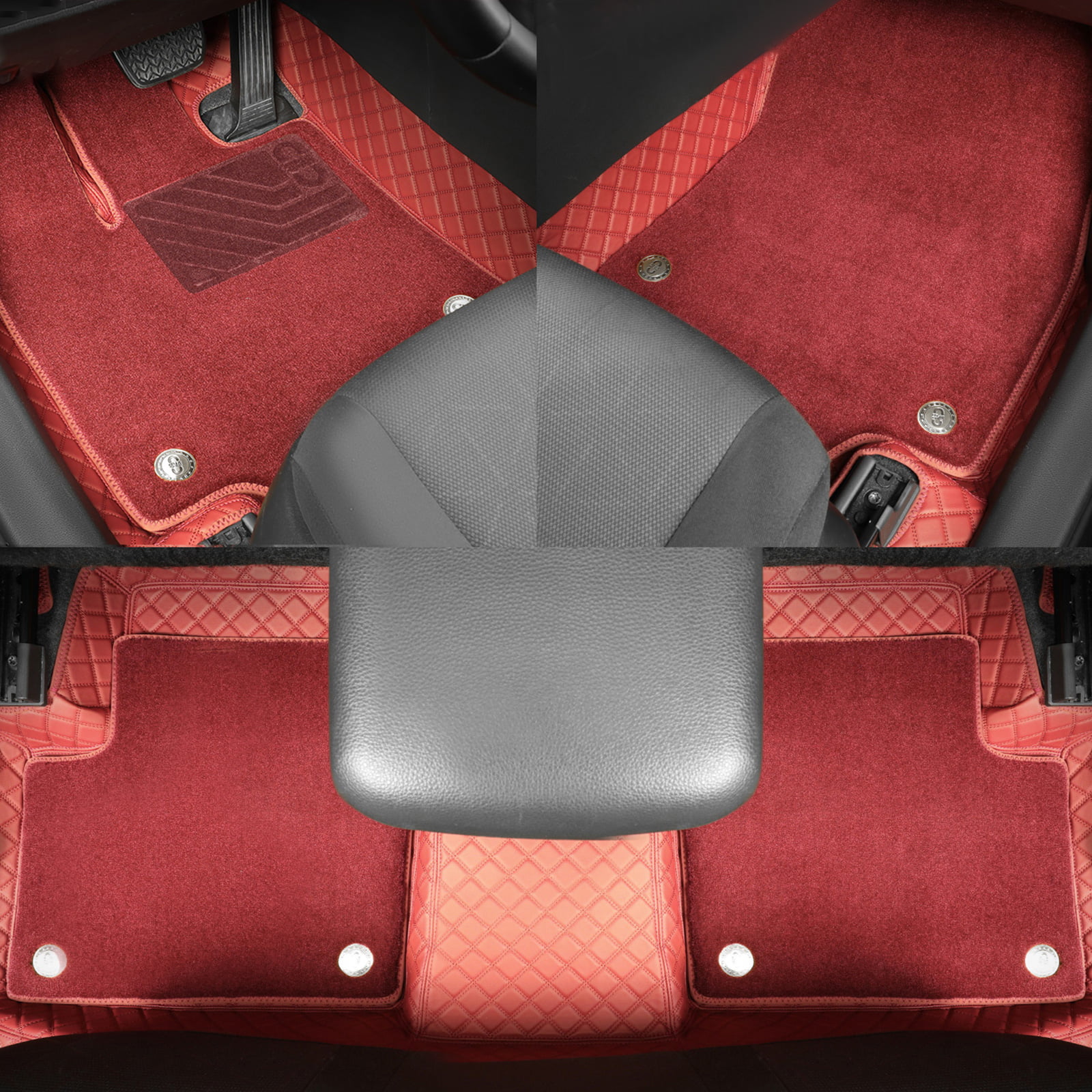 Custom-fit Diamond Floor Mats