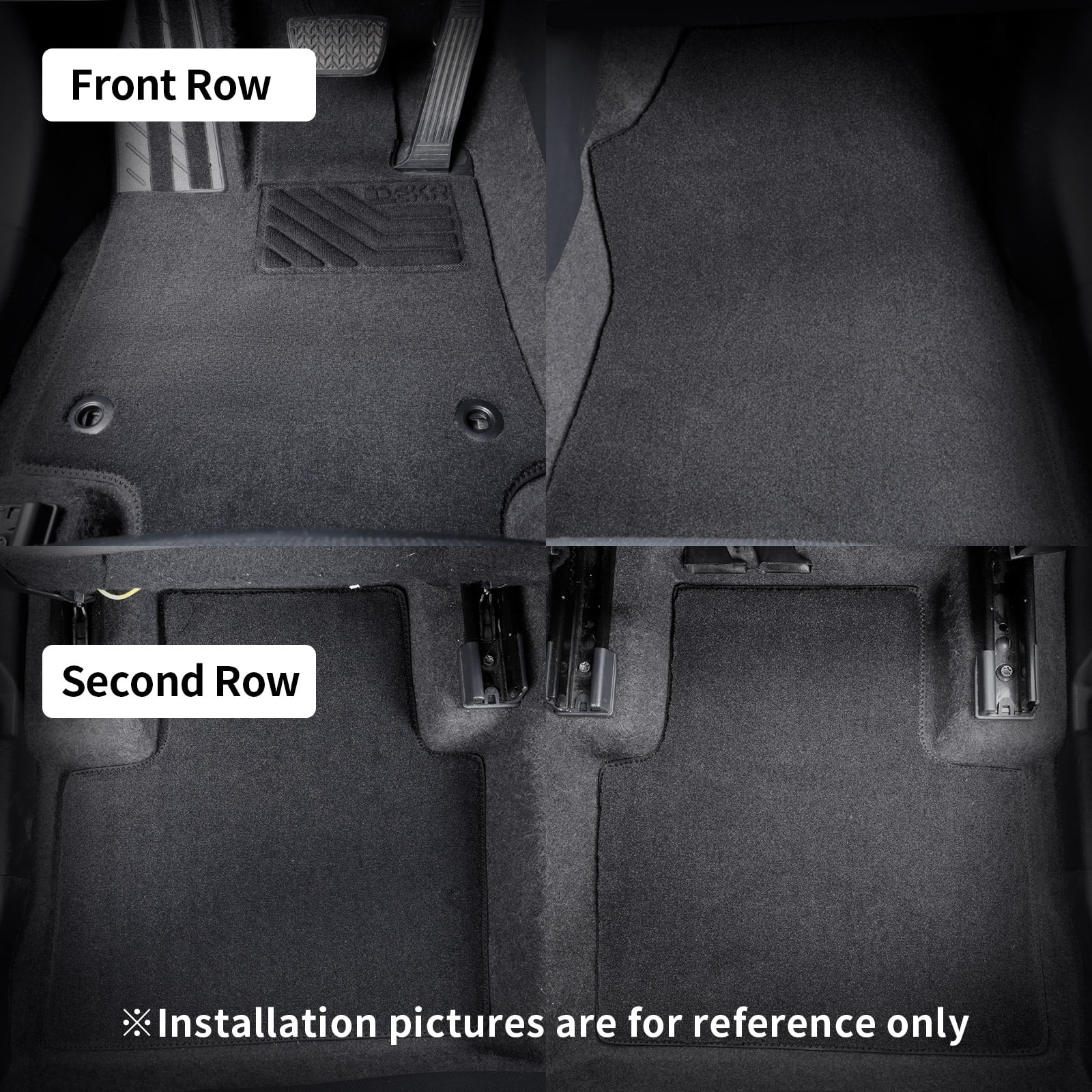 Custom-fit FlashDry Floor Mats