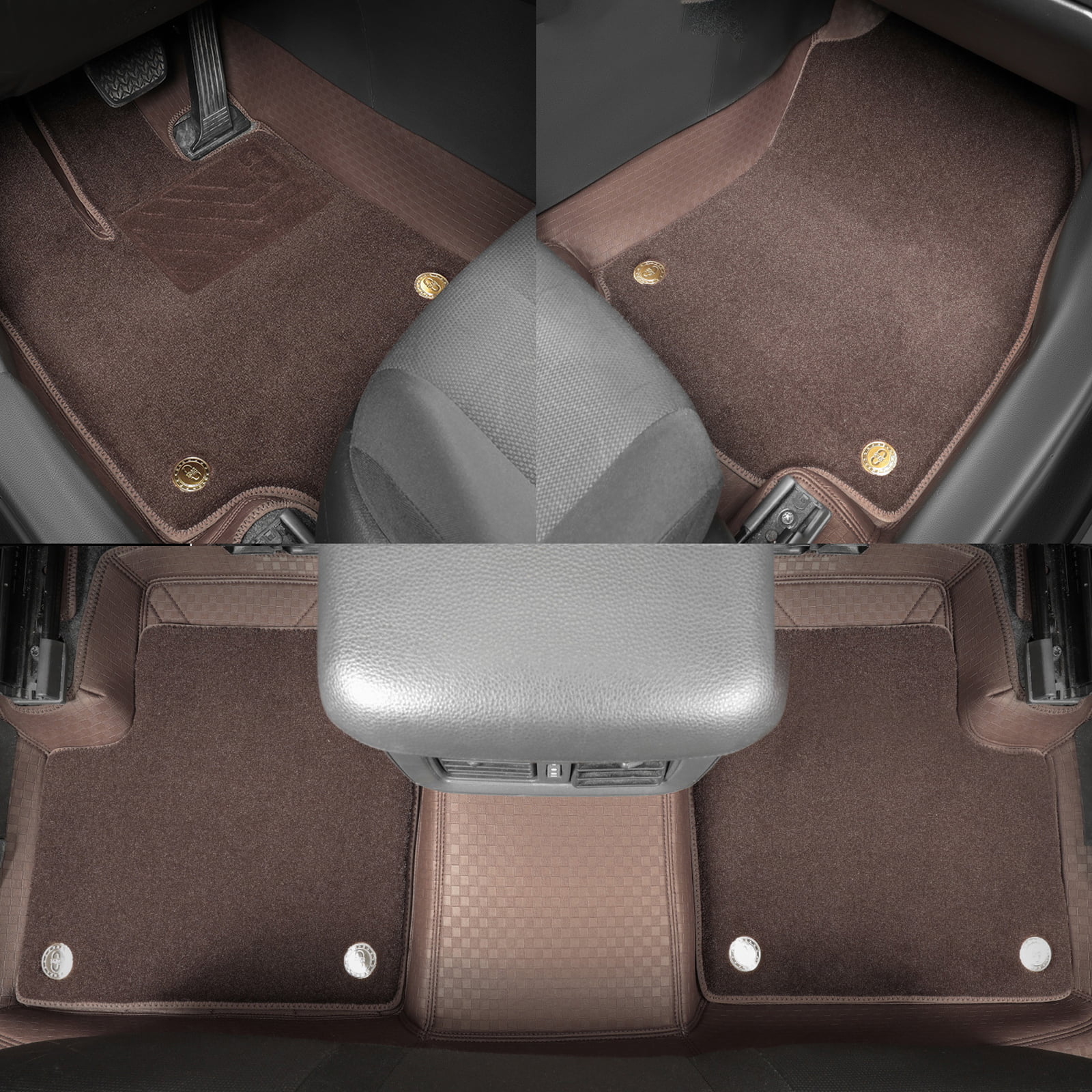 Custom-fit Trace Floor Mats