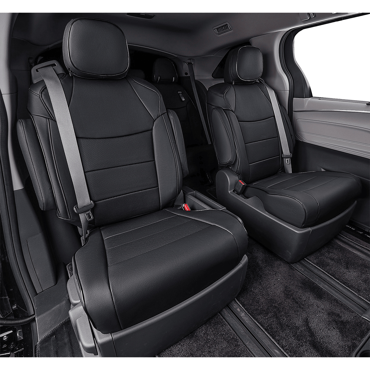 Toyota Sienna Custom-fit Premium Leatherette Seat Covers