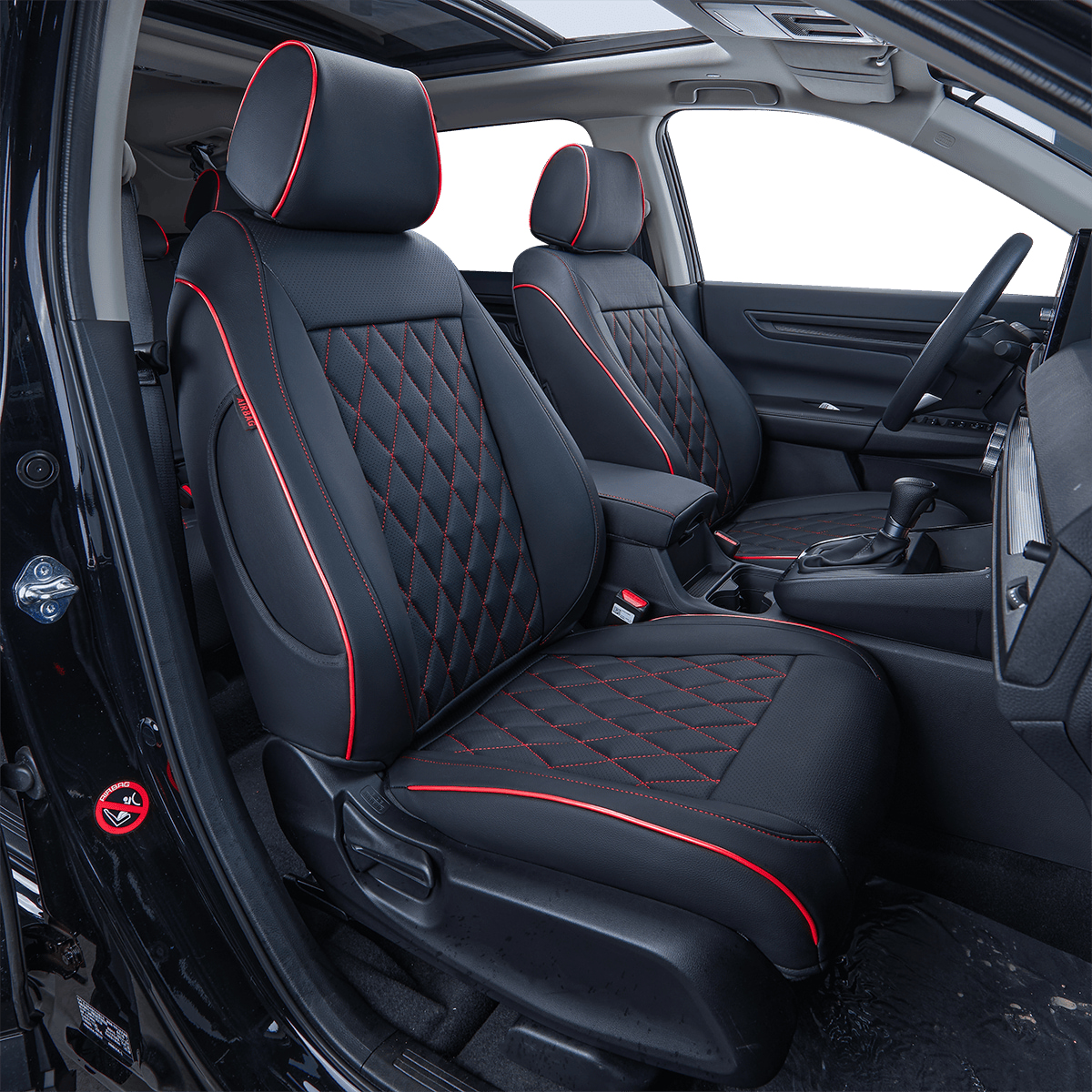 Honda Pilot Custom-fit Premium Leatherette Seat Covers