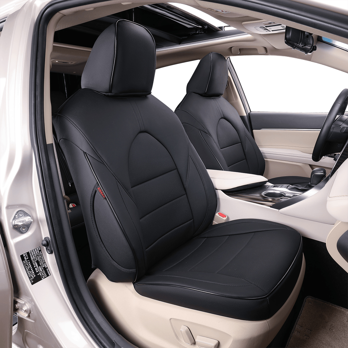 Toyota Camry Custom-fit Premium Leatherette Seat Covers