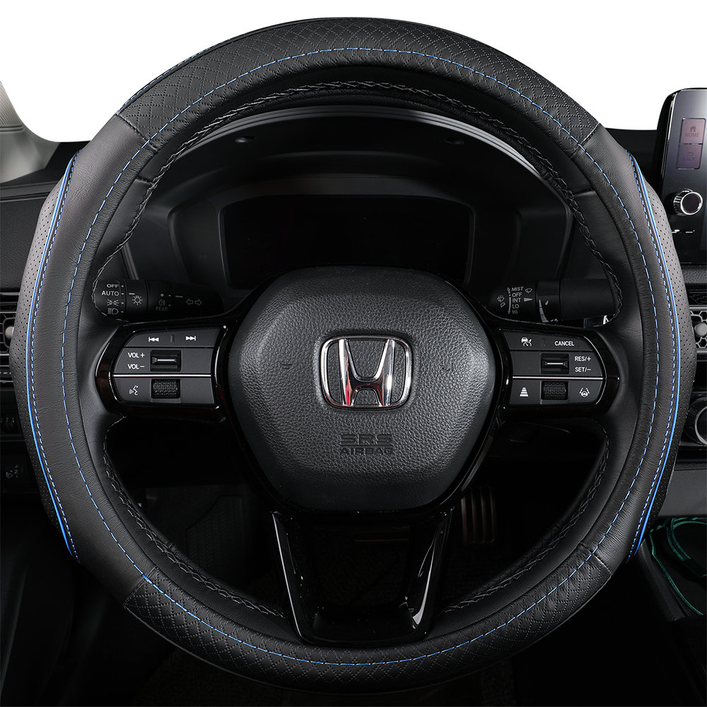 Genuine Leather Steering Wheel Cover