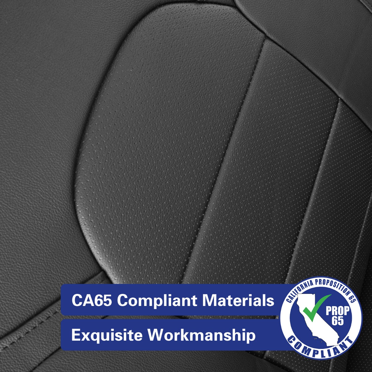 GMC Canyon Custom-fit Premium Leatherette Seat Covers