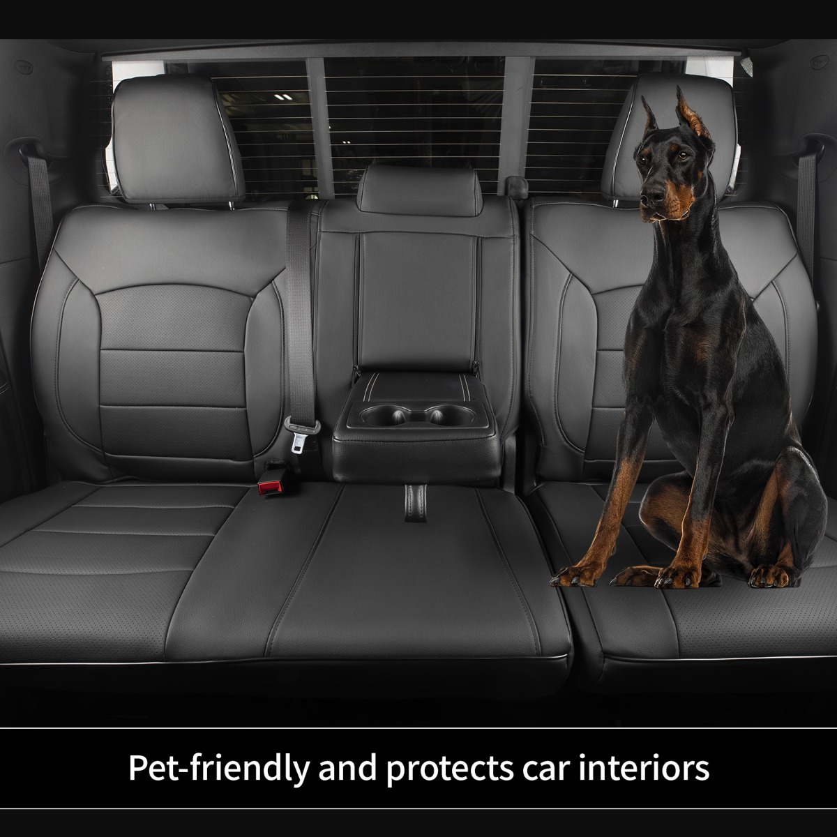 GMC Canyon Custom-fit Premium Leatherette Seat Covers