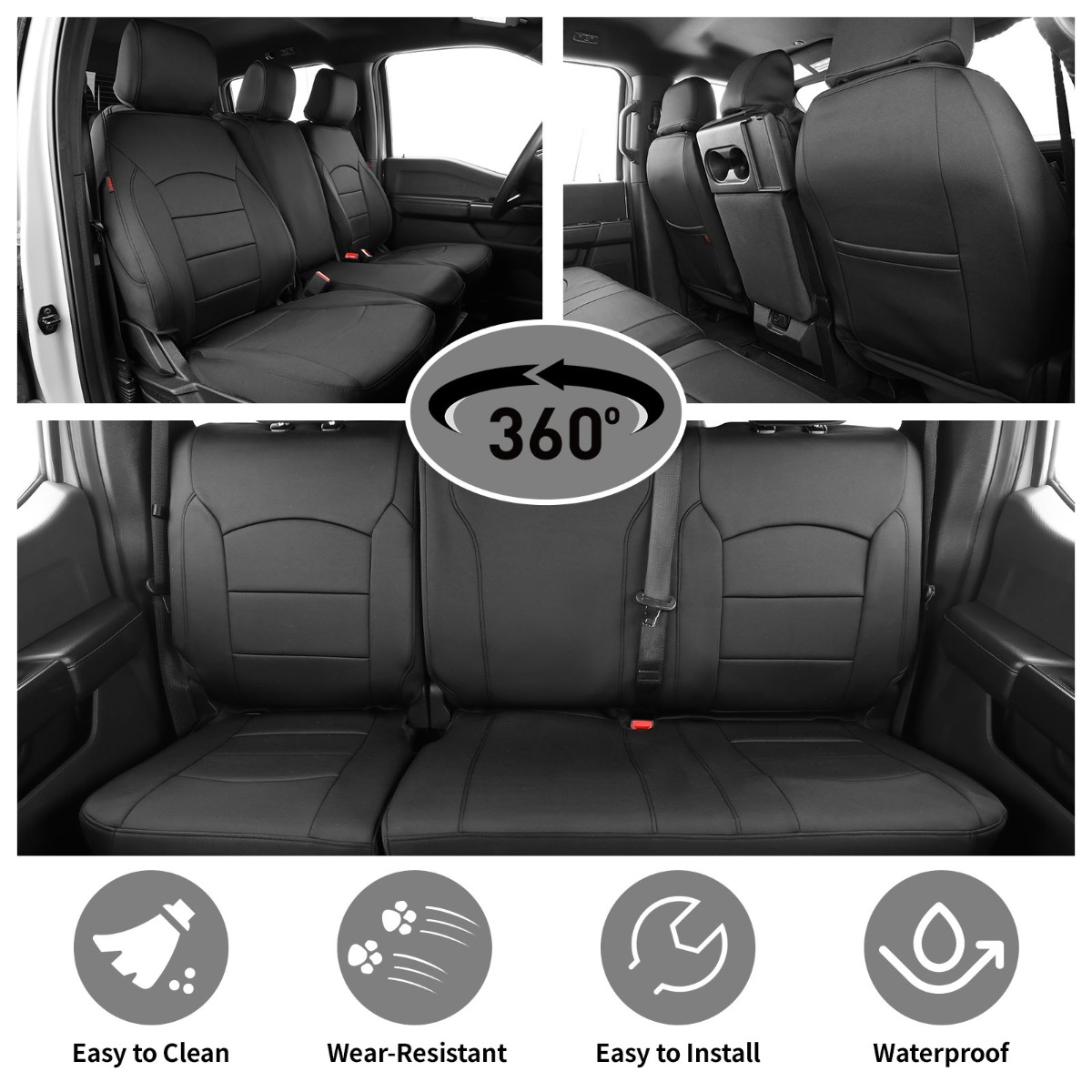 RAM 1500/2500/3500 Custom-fit Neoprene Seat Covers