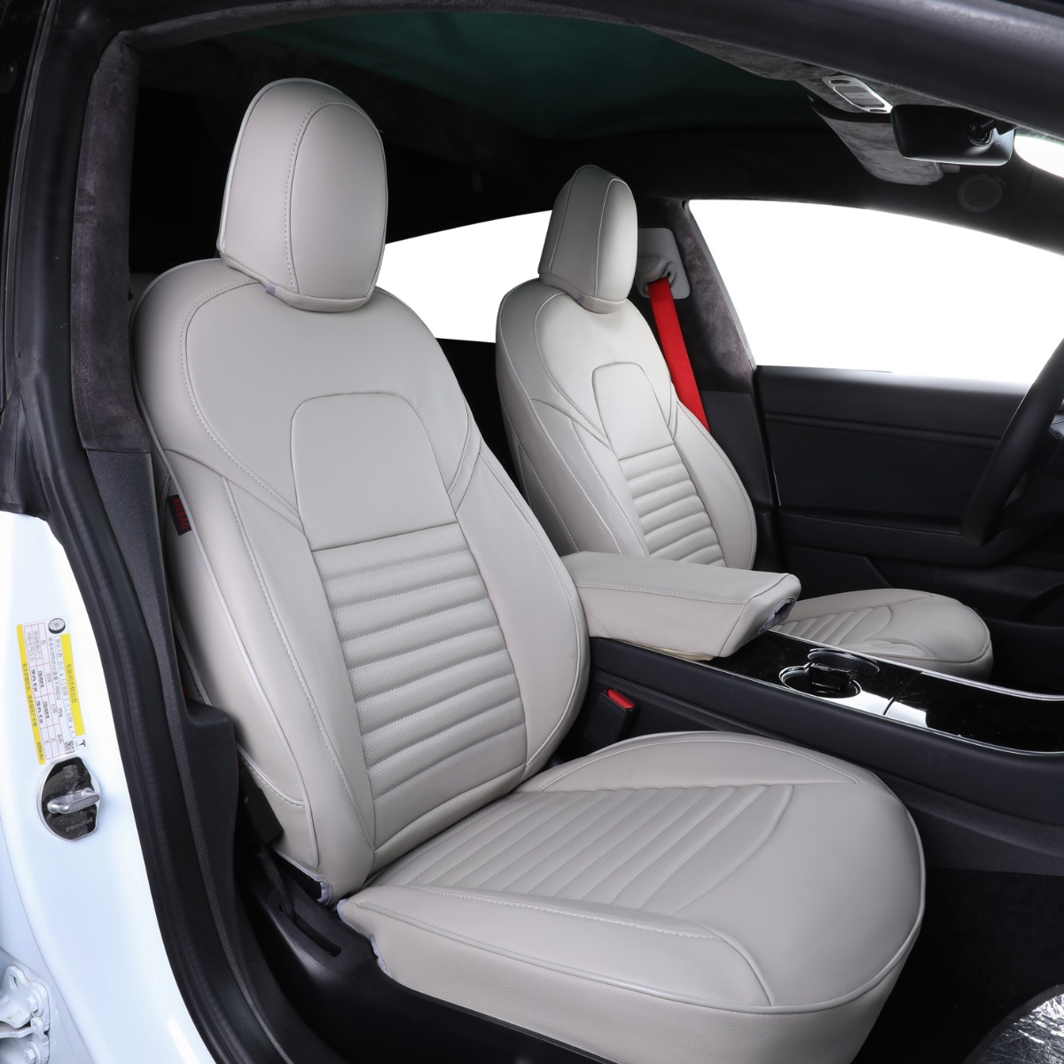 Tesla Model X Custom-fit Premium Leatherette Seat Covers
