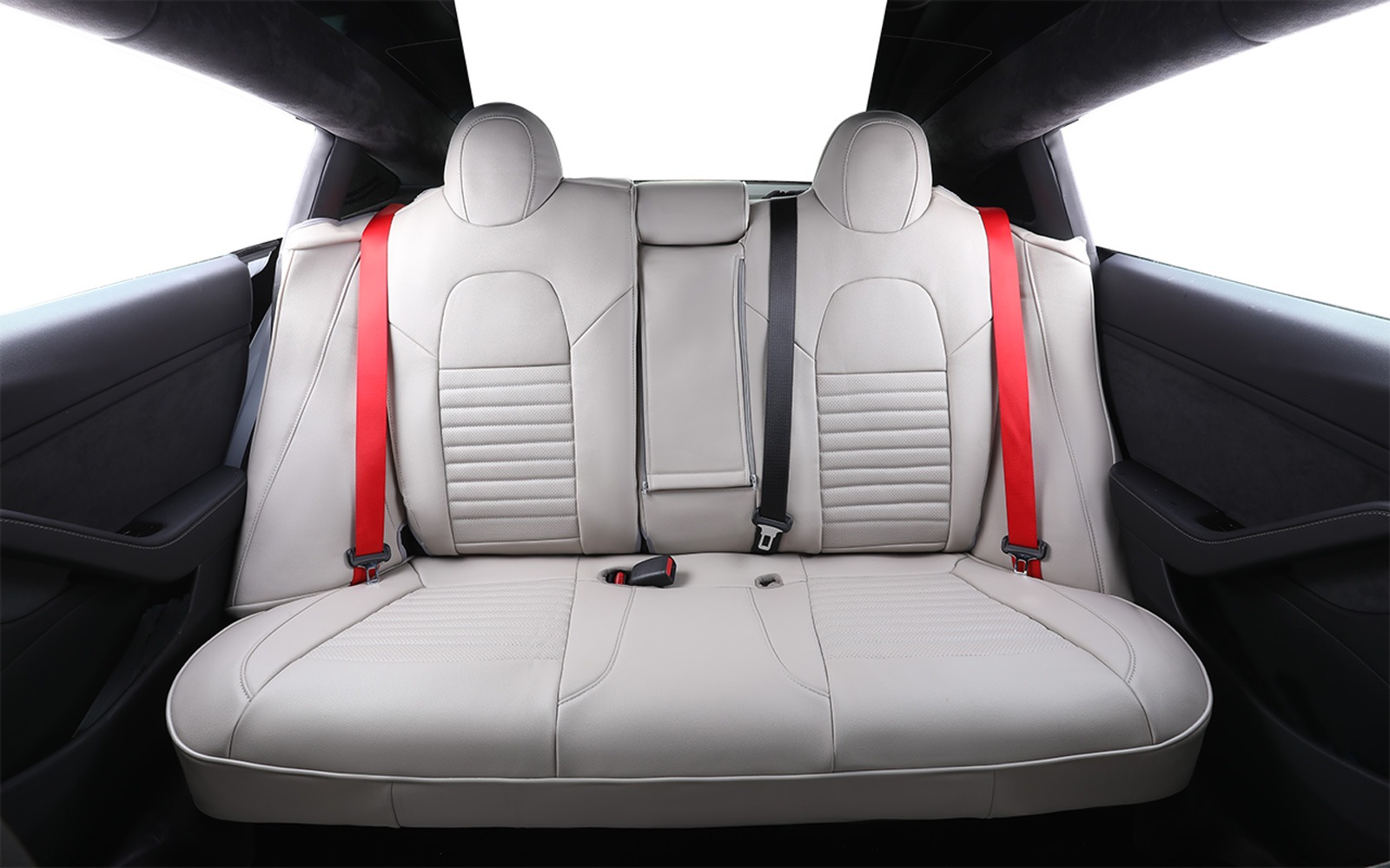 Tesla Model X Custom-fit Premium Leatherette Seat Covers