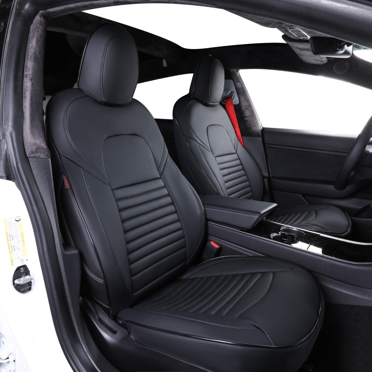 Tesla Model X Custom-fit Premium Leatherette Seat Covers