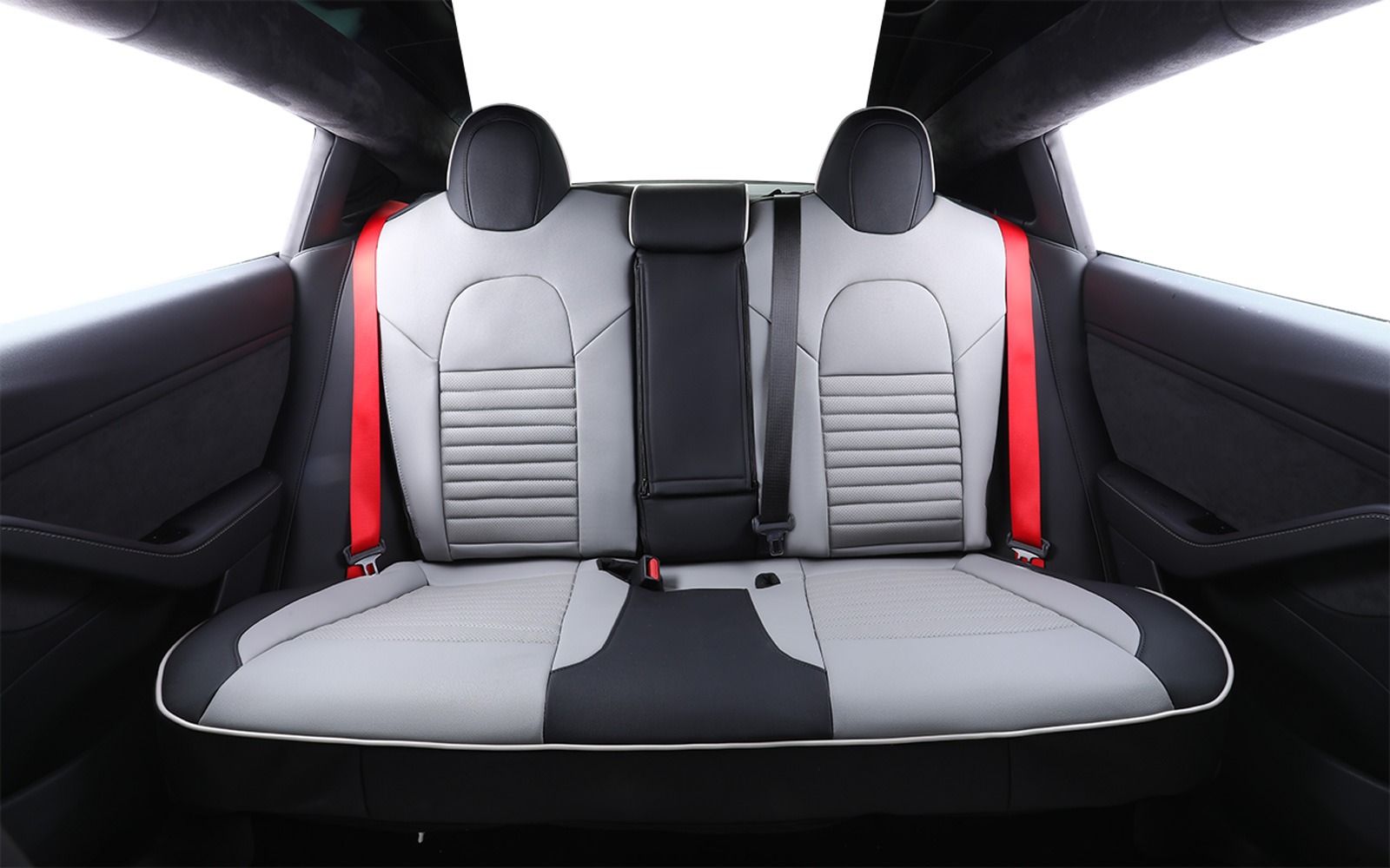 Tesla Model X Custom-fit Premium Leatherette Seat Covers