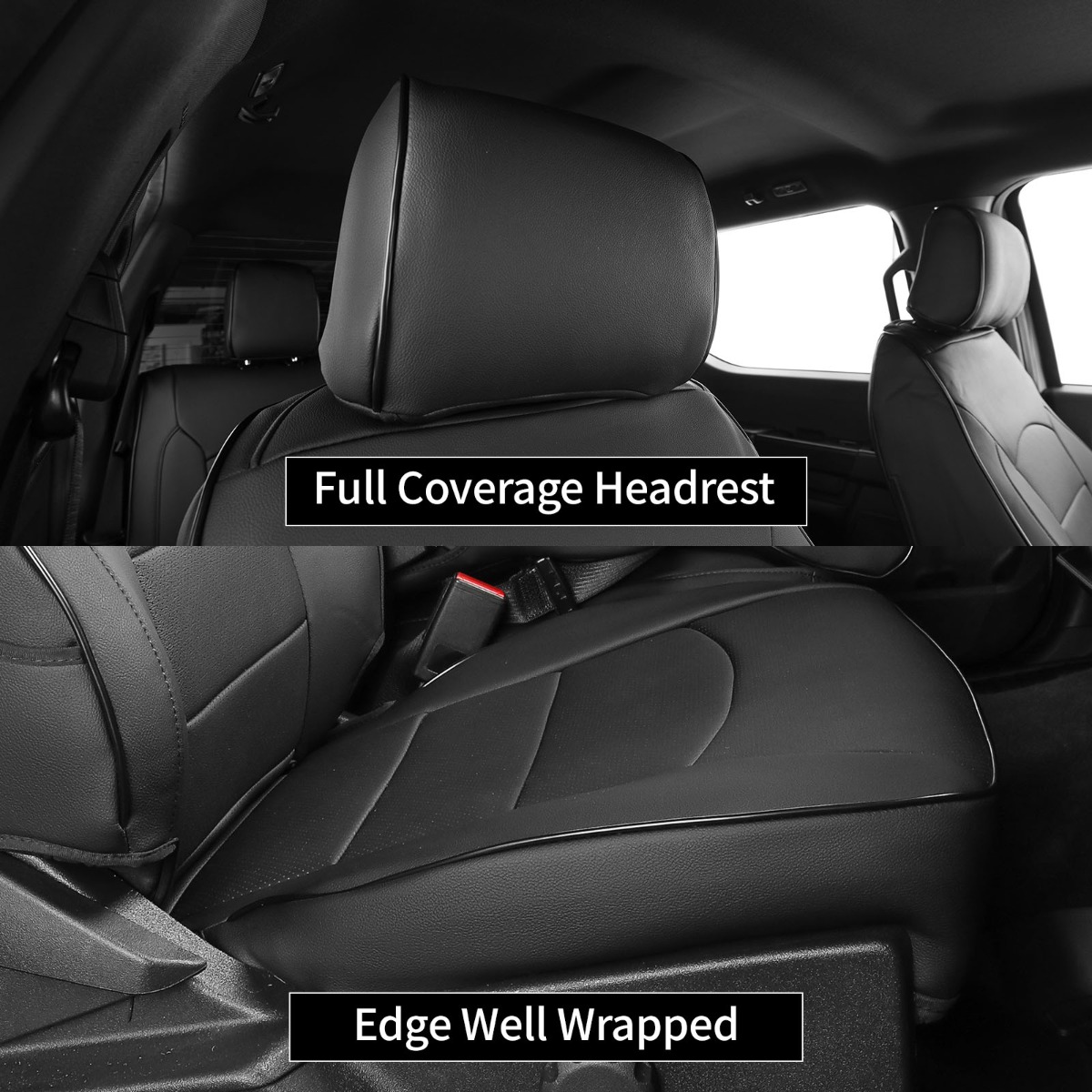 Ford Maverick Custom-fit Premium Leatherette Seat Covers