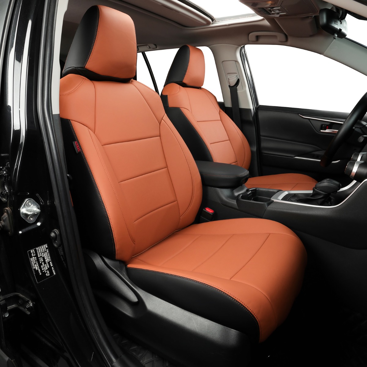 Luxury Genuine Leather Custom-Fit Seat Covers