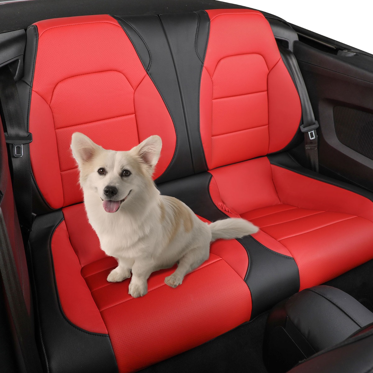 EKR Custom Leatherette Seat Covers - Ford Mustang