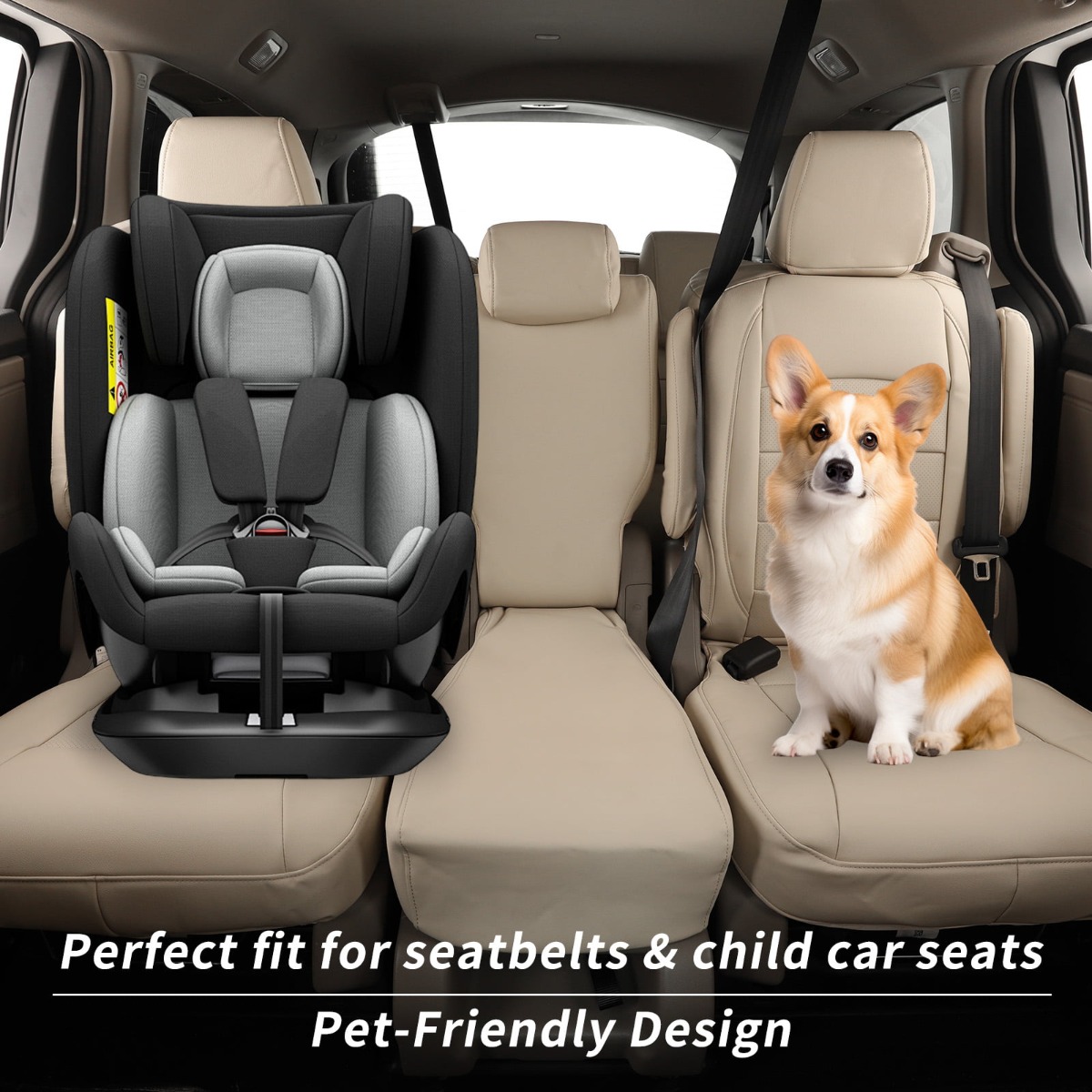 Honda Odyssey Custom-fit Premium Leatherette Seat Covers