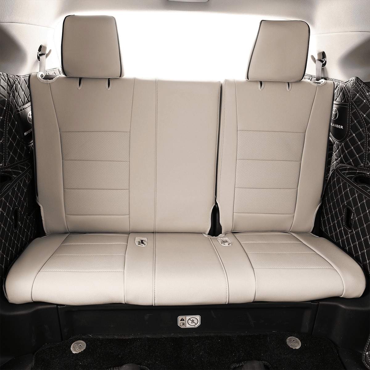 Toyota Grand Highlander Custom-fit Premium Leatherette Seat Covers