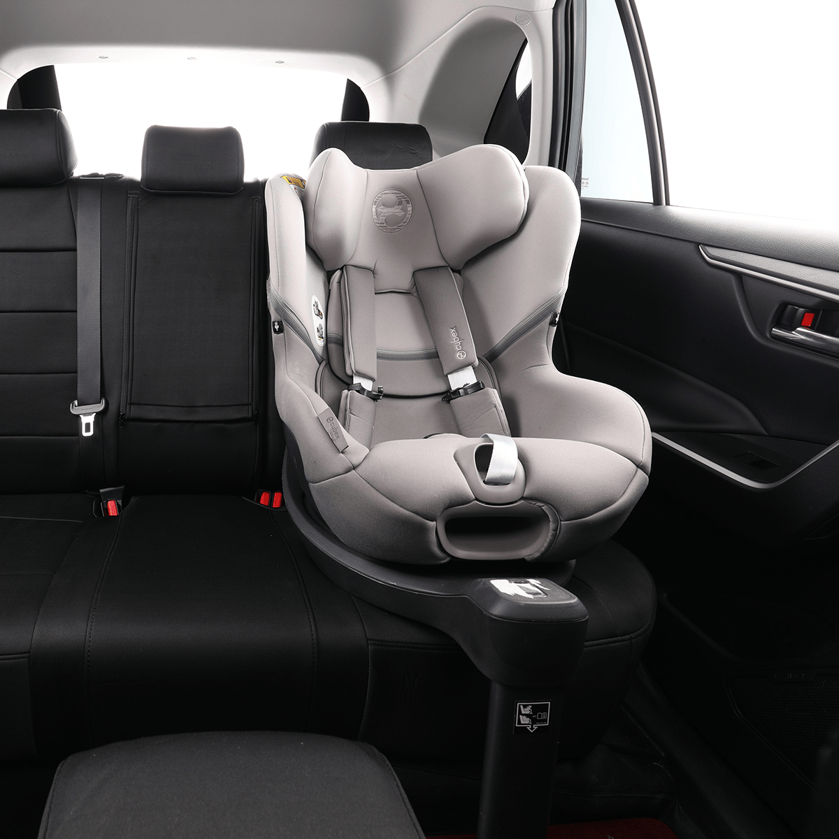EKR Custom Neoprene Seat Covers - Toyota RAV4-FT9138 - Front & Rear Rows-Neoprene - Black | 2019-2025 Toyota RAV4 LE/Limited/XLE/XLE Premium