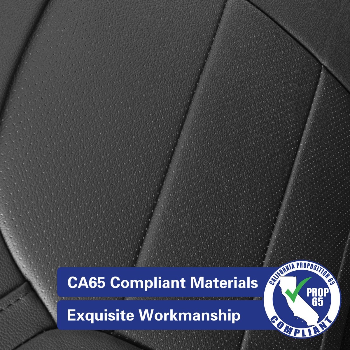 RAM 1500/2500/3500 Trucks Custom-fit Premium Leatherette Seat Covers