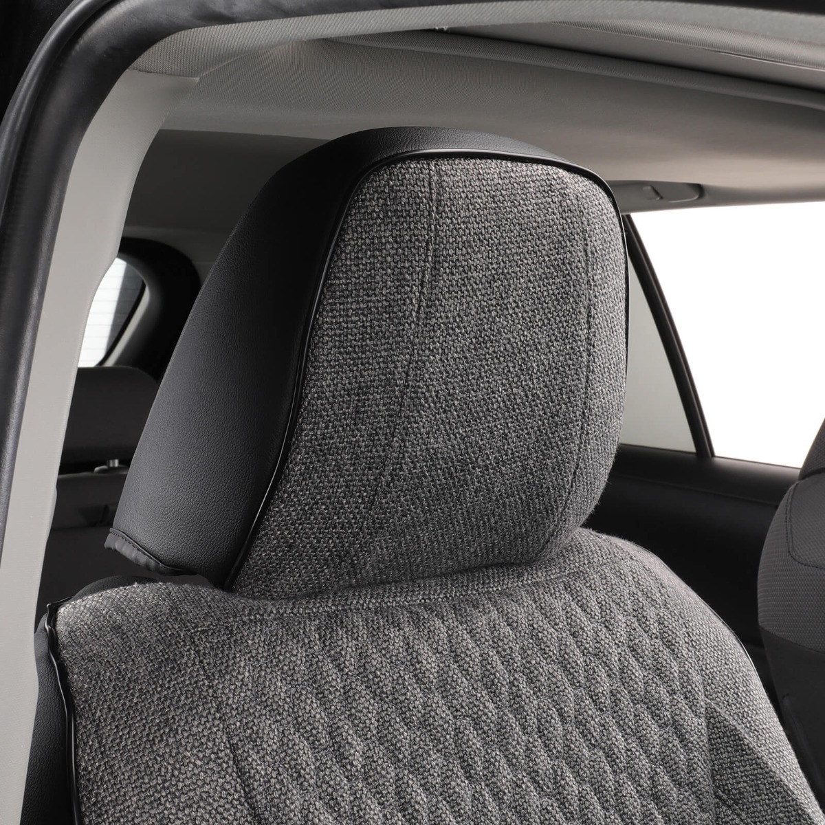 Semi-Custom Fit Leathette & Cotton-Linen Seat Covers