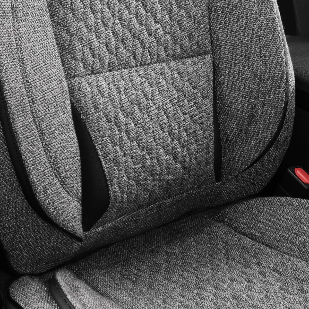 Semi-Custom Fit Leathette & Cotton-Linen Seat Covers