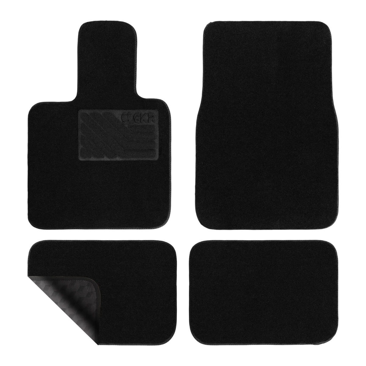 Universal Anti-Slip All-Weather Floor Mats Set