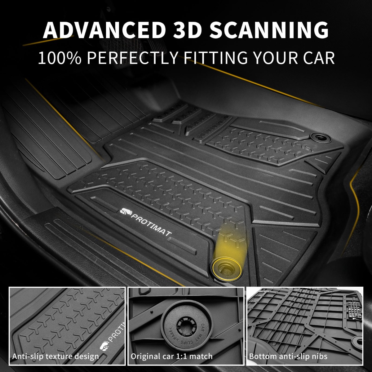 Ford F-Series Custom-fit TPE Floor Mats