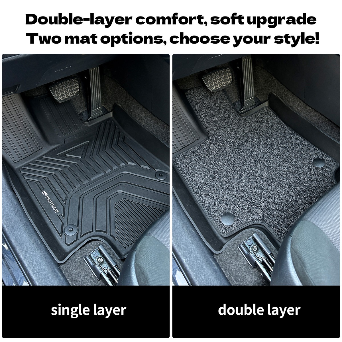 Toyota Tacoma Custom-fit TPE Floor Mats