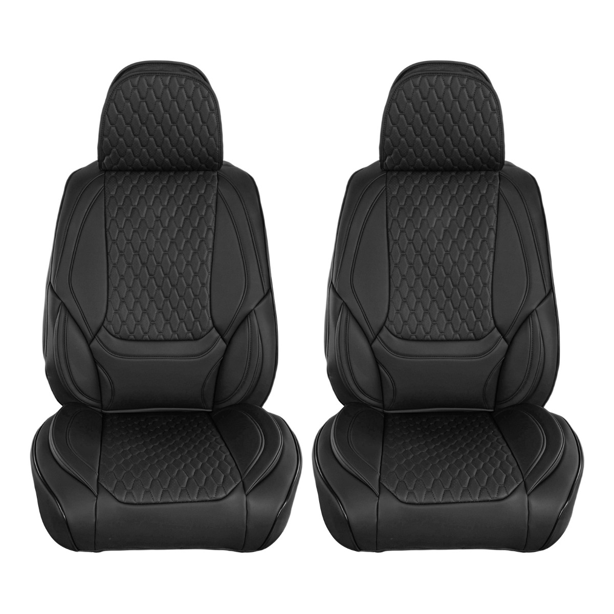 Semi-Custom Fit Luxury Leatherette Seat Covers