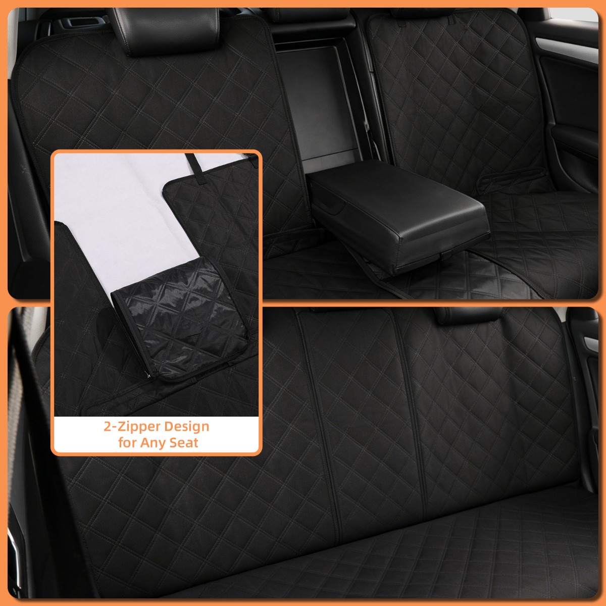 Universal Rear Bench Pet Seat Cover