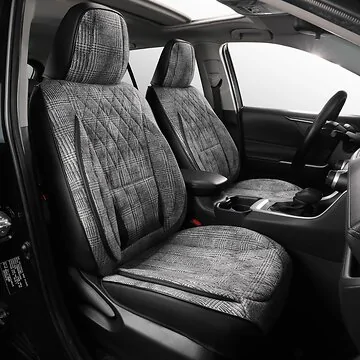 Semi-Custom Fit Leatherette & Polyester Seat Covers