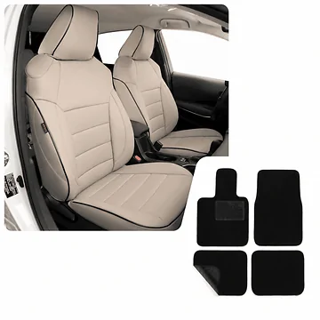 Toyota RAV4 Seat Cover & Floor Mat Bundle Kit