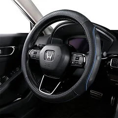 Genuine Leather Steering Wheel Cover