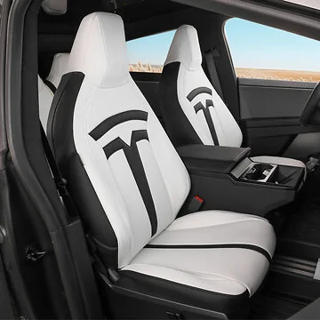 Tesla Cybertruck Custom-fit Premium Leatherette Seat Covers