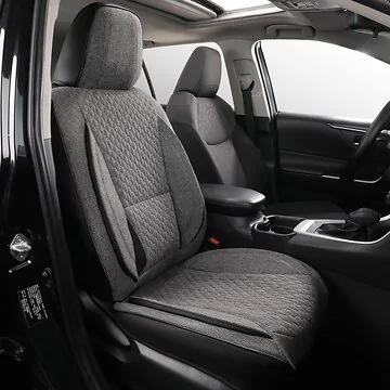 Semi-Custom Fit Leathette & Cotton-Linen Seat Covers