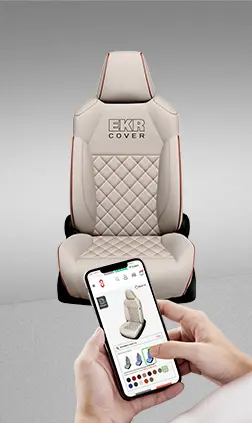 Ekr customizable seat covers promo